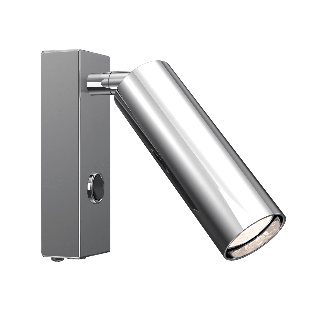 Pipeline Chroom leeslamp Van Herstal - Plaats hem in de slaapkamer, waar de wandlamp met zijn gerichte lichtbundel ideaal is om te lezen of een gezellige sfeer te cre&euml;ren.