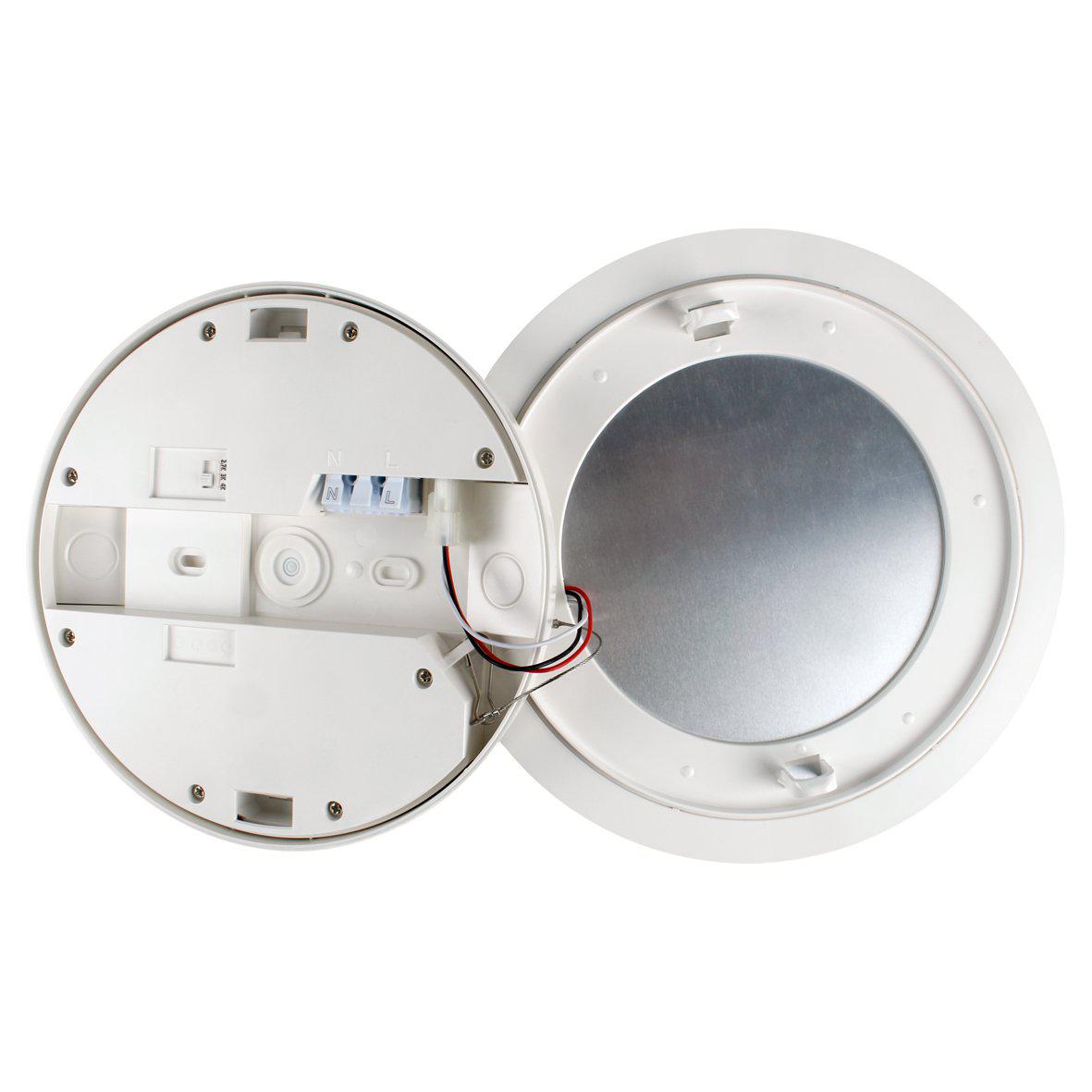 Plafondy Ø22 Wit Van Designlight - De lamp is ontworpen om bestand te zijn tegen zware omstandigheden met een IP54-classificatie voor stof- en waterbestendigheid.