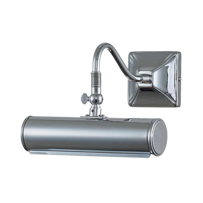 Picture 19cm Chroom Van Elstead Lighting - Een eenvoudige serie stijlvolle en elegante schilderijverlichting in een gepolijste chromen afwerking.