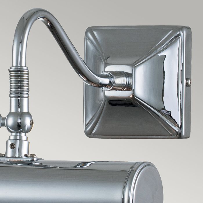 Picture 19cm Chroom Van Elstead Lighting - Een eenvoudige serie stijlvolle en elegante schilderijverlichting in een gepolijste chromen afwerking.