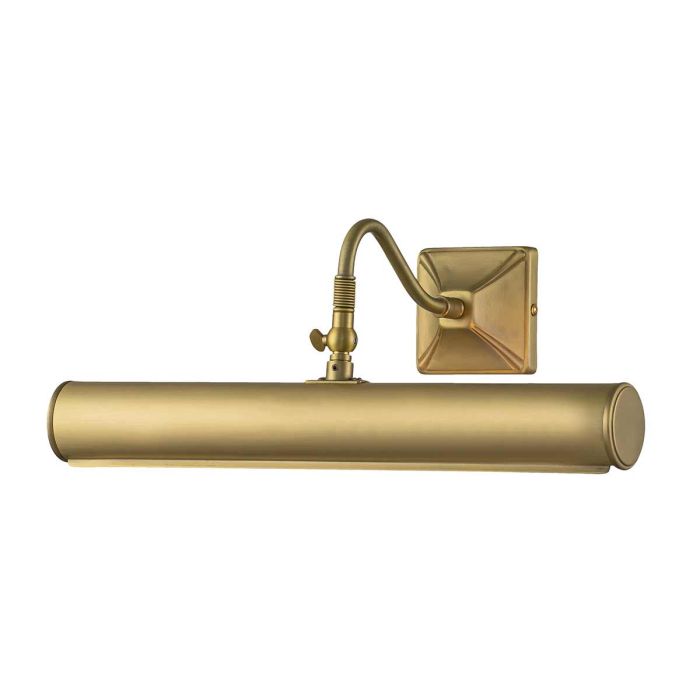 Picture 36cm Geborsteld messing Van Elstead Lighting - Een eenvoudige serie stijlvolle en elegante schilderijlampen in een geborstelde messing afwerking.