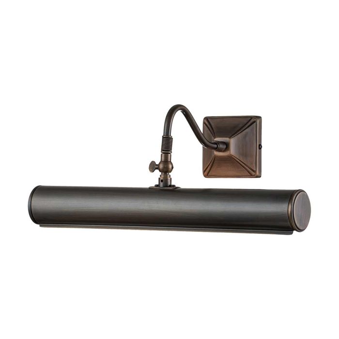 Picture 39cm Bronzen Van Elstead Lighting - Een eenvoudige serie stijlvolle en elegante schilderijlampen in een donkerbronzen afwerking.