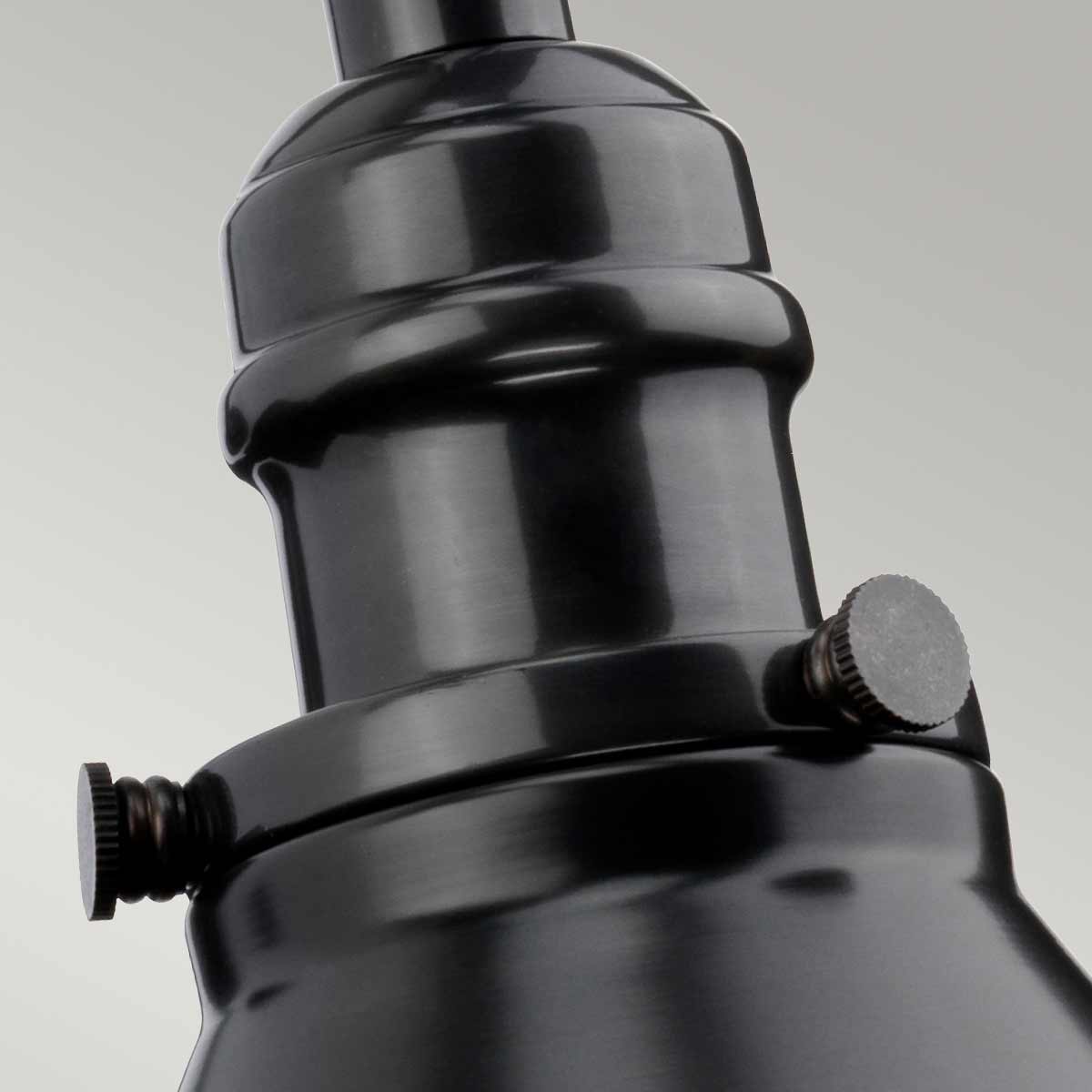 Provence Ø20 Antiek brons wandlamp Van Elstead Lighting - De lamp is gemaakt van staal en heeft een verstelbaar scharnier, waardoor u het licht eenvoudig kunt richten waar u het nodig hebt.