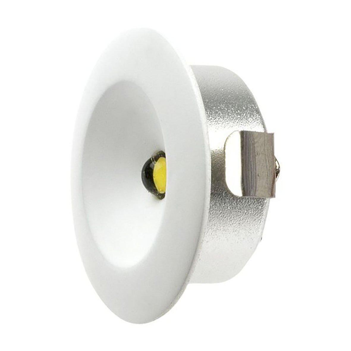 Q-33 Mini Downlight 2700K Wit Van Designlight - Deze downlight zorgt voor een stijlvolle accentverlichting met een spreiding van 105 graden en een lichtopbrengst van 105 lumen.