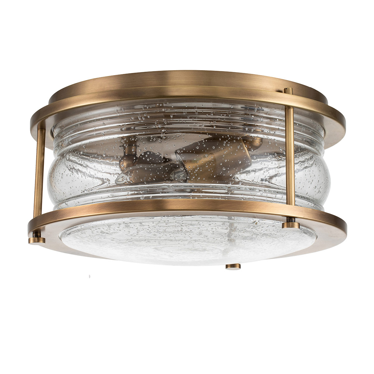 Ashland Bay Ø30 Messing badkamerlamp Van Elstead Lighting - Ideaal voor het creëren van een warme en uitnodigende sfeer en tegelijkertijd functionele verlichting.