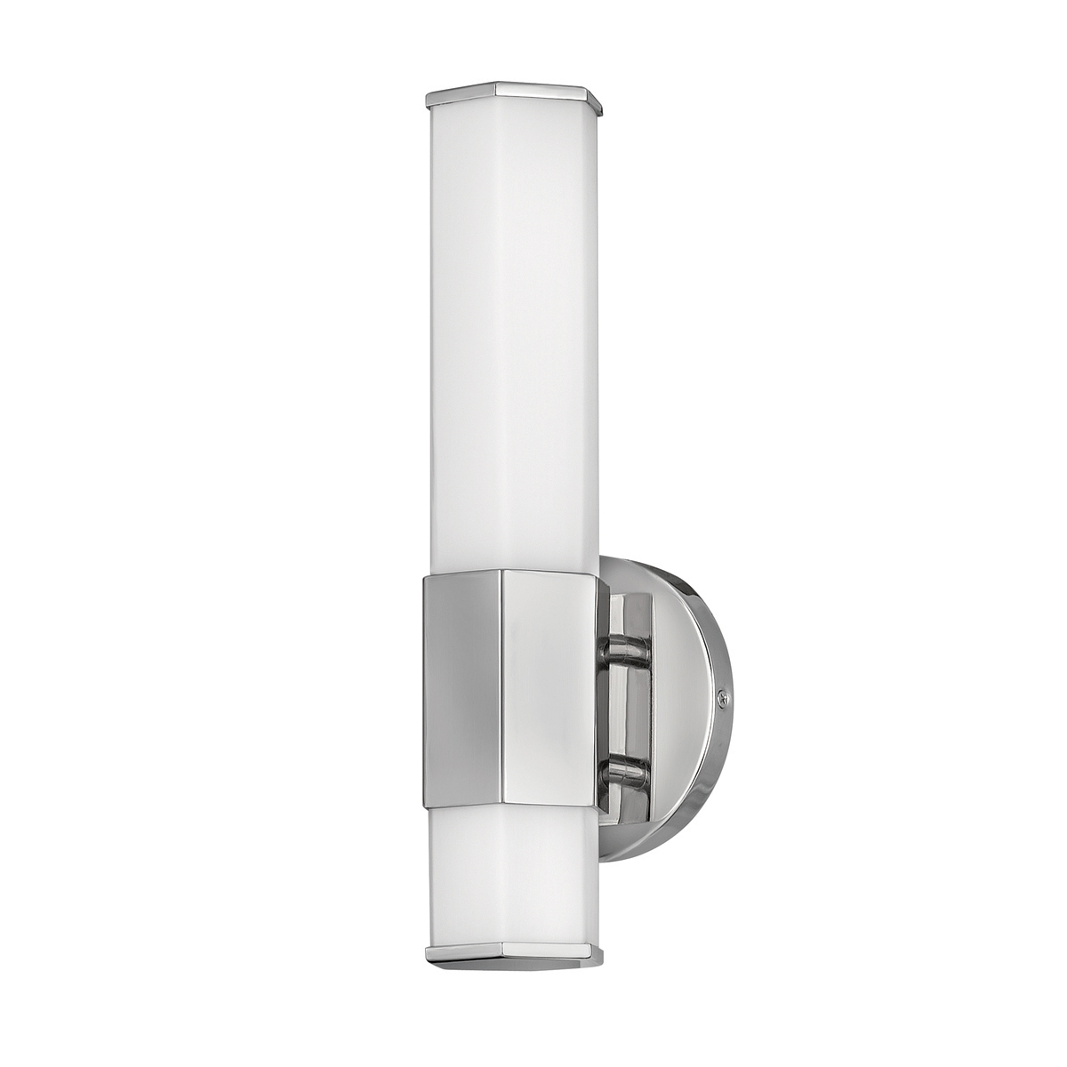 Facet 35cm Chroom badkamerlamp Van Elstead Lighting - Facet is een moderne en stijlvolle badkamerlamp die functionaliteit en esthetiek combineert.