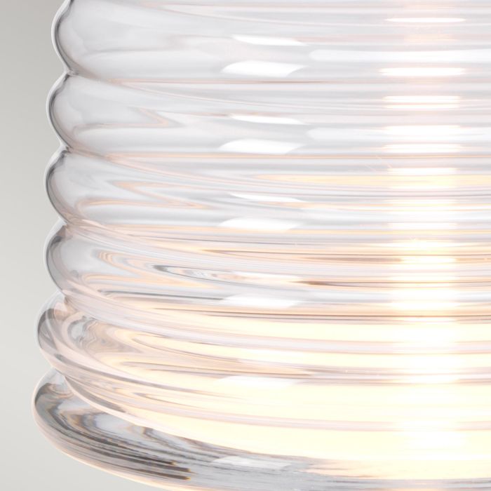 Milne 64cm Paars tafellamp Van Elstead Lighting - Till sk&auml;rmen beh&ouml;vs en E27 ljusk&auml;lla (ej inkluderad) och till basen ing&aring;r en utbytbar 8W LED GU10-lampa, som ger 560 lumen vid en f&auml;rgtemperatur p&aring; 3000K.