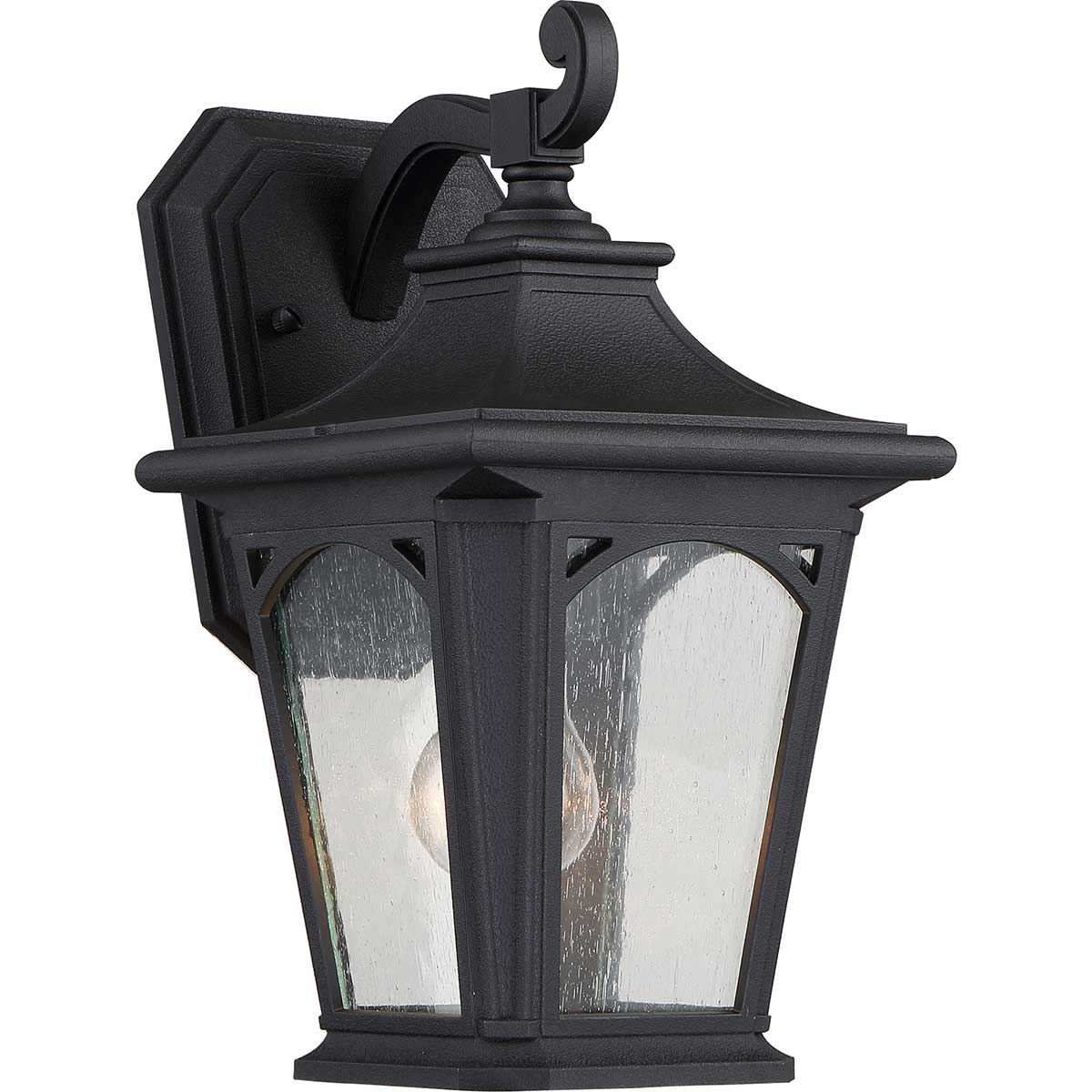 Bedford Zwart buitenlamp Van Elstead Lighting - De lamp heeft een IP44-classificatie, waardoor hij geschikt is voor gebruik buitenshuis en beschermd is tegen weersomstandigheden.