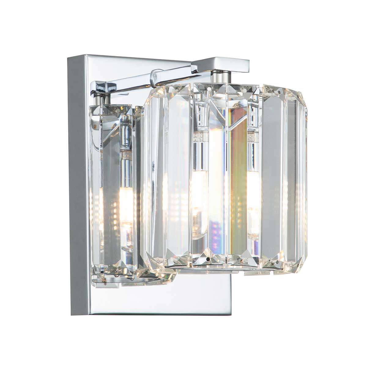 Divine Ø12 Gepolijst chroom badkamerlamp Van Elstead Lighting - De lamp heeft een IP44-classificatie en is daarom ideaal voor gebruik in badkamers.