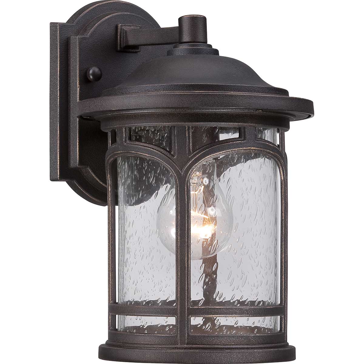 Marblehead Bronzen buitenlamp Van Elstead Lighting - De Marblehead wandlamp in brons heeft een robuust en mannelijk design en is perfect voor buitengebruik.