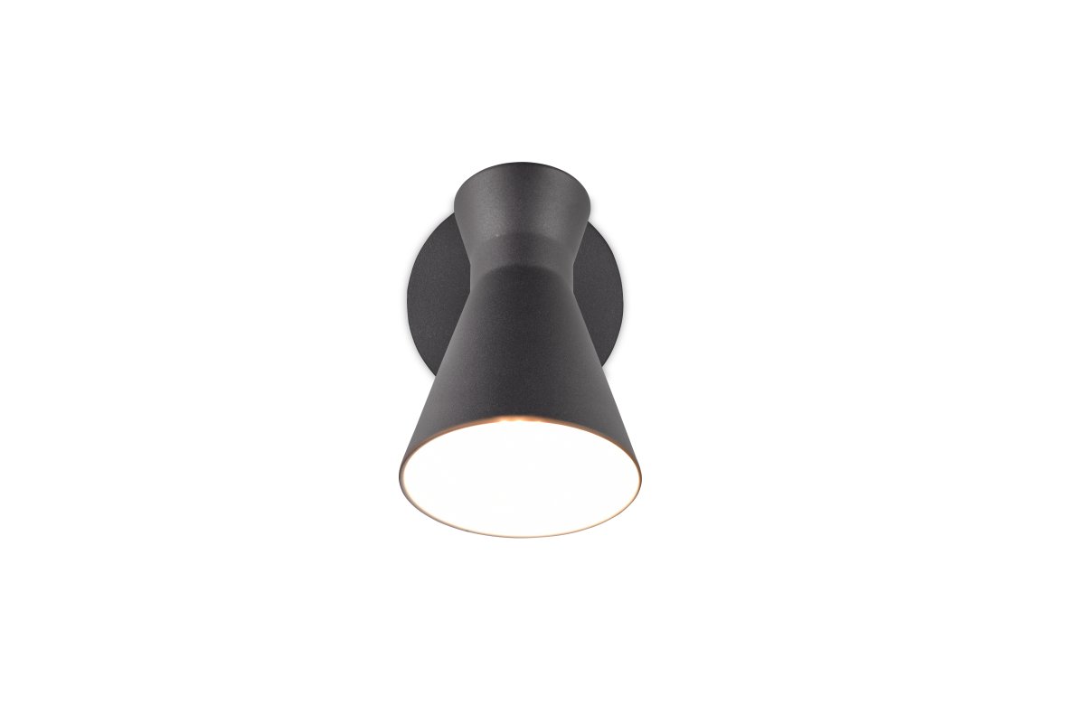 Enzo 16cm Zwart leeslamp Van Trio Lighting - 