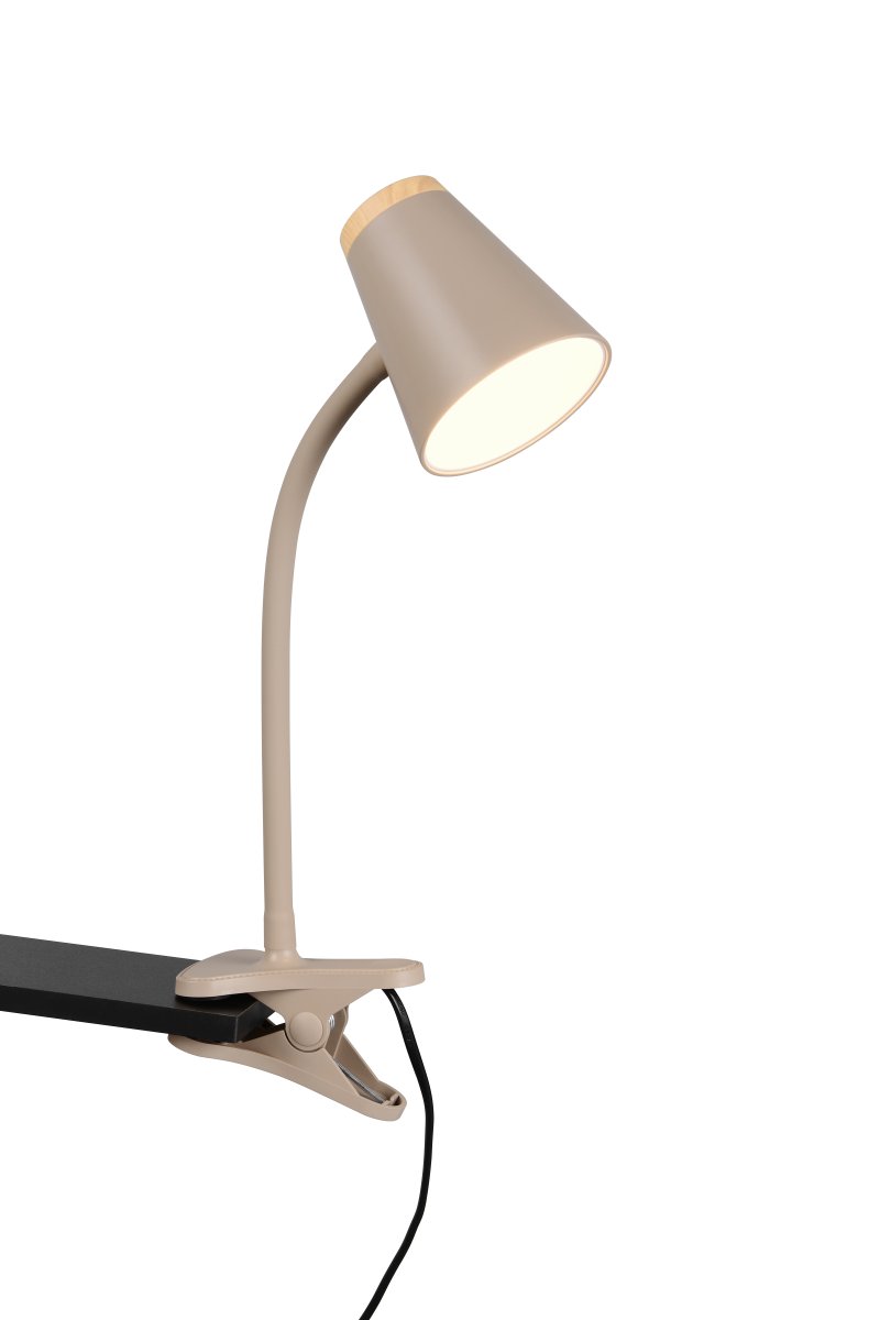 Pongo Beige klemlamp Van Trio Lighting - 