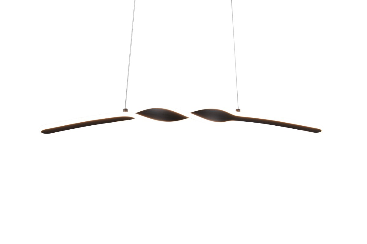 Ginko 80cm Zwart hanglamp Van Trio Lighting - 