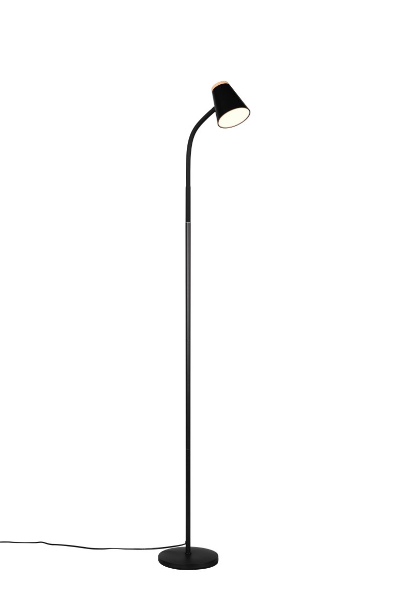 Pongo Zwart vloerlamp Van Trio Lighting - 