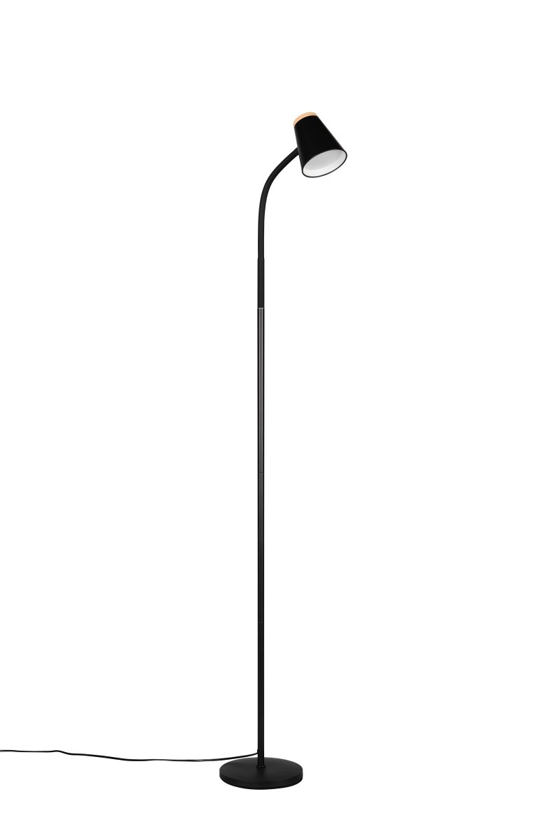 Pongo Zwart vloerlamp Van Trio Lighting - 