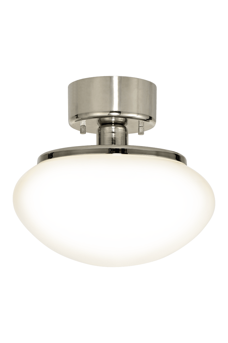 New August Ø27 Zilver plafondlamp Van Aneta Lighting - Voor wie een lamp met karakter wil, maar niet de kamer overneemt, is New August de ideale keuze - een stijlvol detail dat uw gehele interieur verfraait.