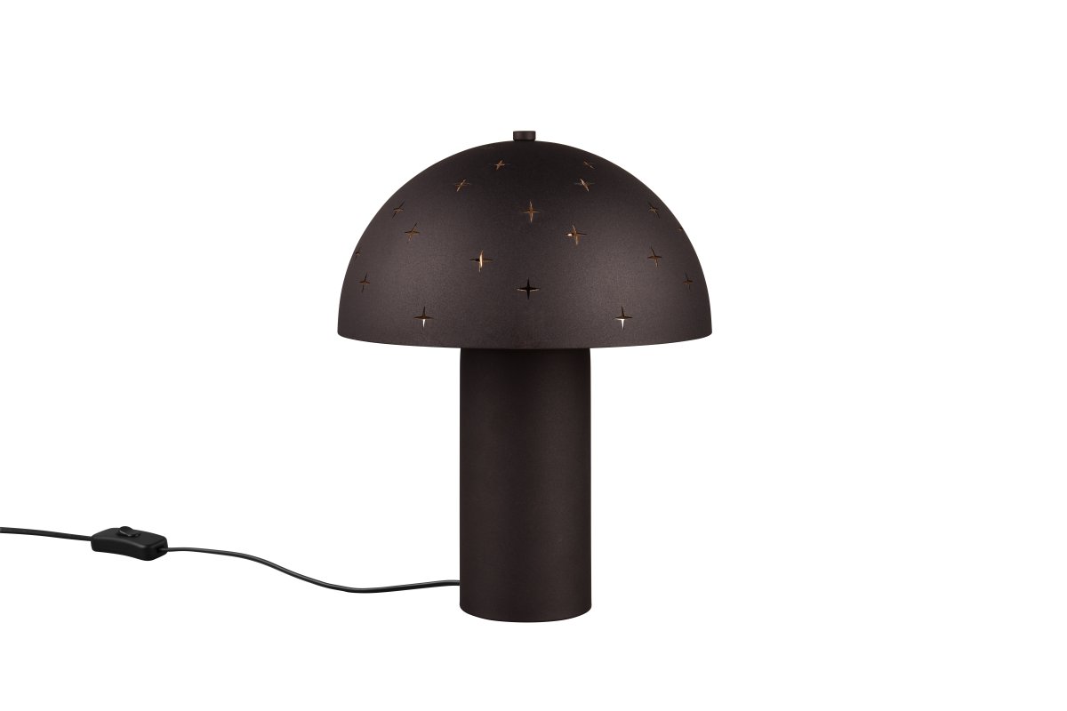 Seta 32cm Zwart tafellamp Van Trio Lighting - Geef uw woonkamer of nachtkastje een tijdloze uitstraling en een moderne uitstraling met de Seta tafellamp.