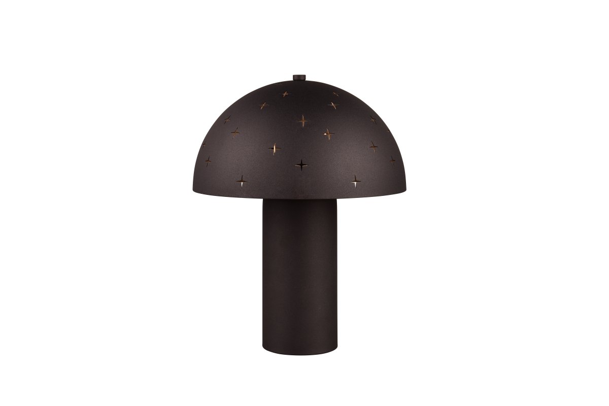 Seta 32cm Zwart tafellamp Van Trio Lighting - Geef uw woonkamer of nachtkastje een tijdloze uitstraling en een moderne uitstraling met de Seta tafellamp.