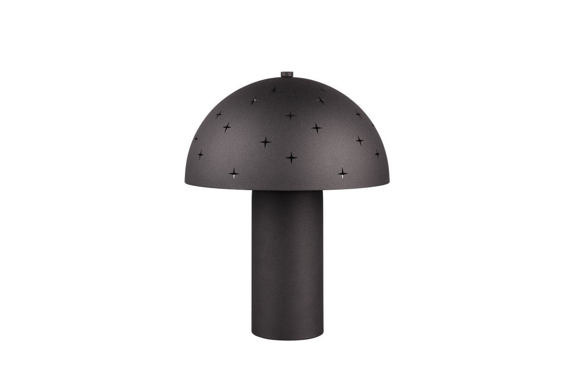 Seta 32cm Zwart tafellamp Van Trio Lighting - Geef uw woonkamer of nachtkastje een tijdloze uitstraling en een moderne uitstraling met de Seta tafellamp.
