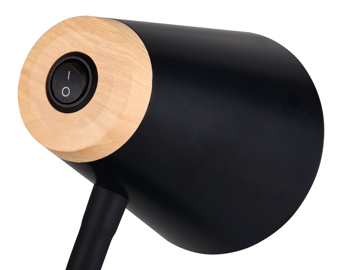 Pongo 36cm Zwart bureaulamp Van Trio Lighting - 