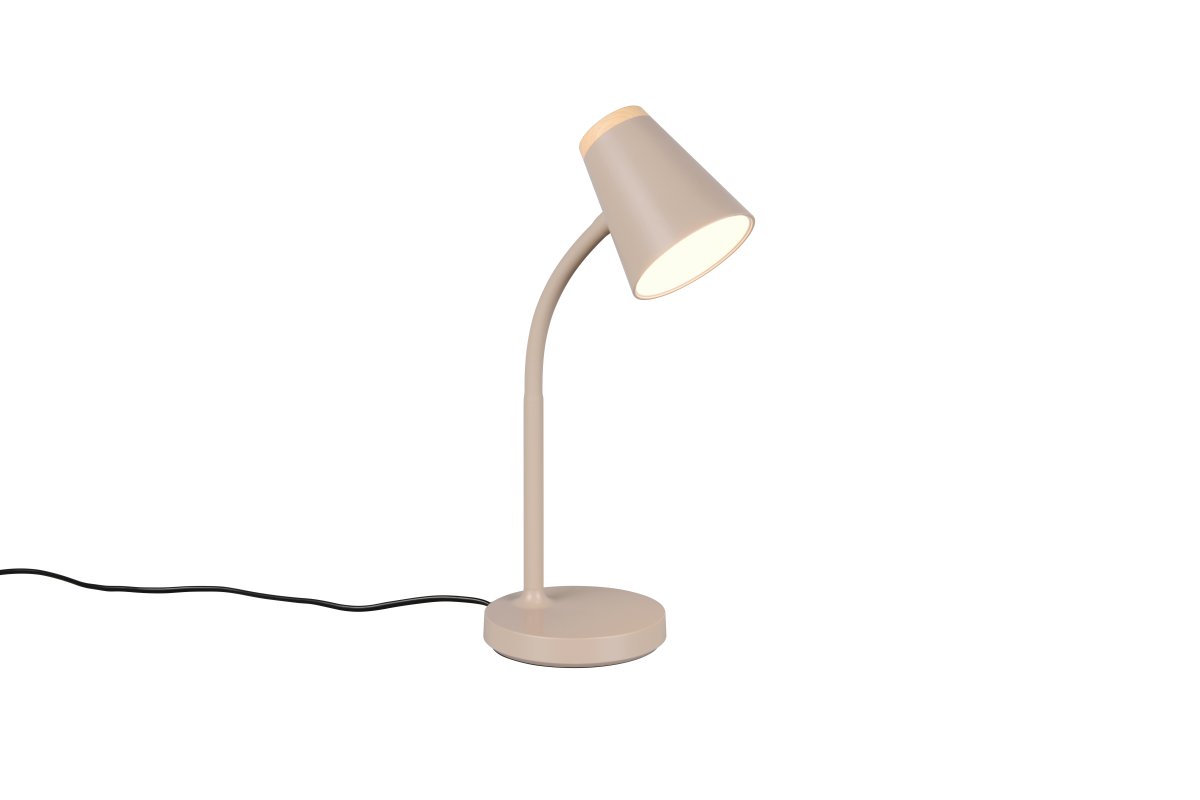 Pongo 36cm Beige bureaulamp Van Trio Lighting - 