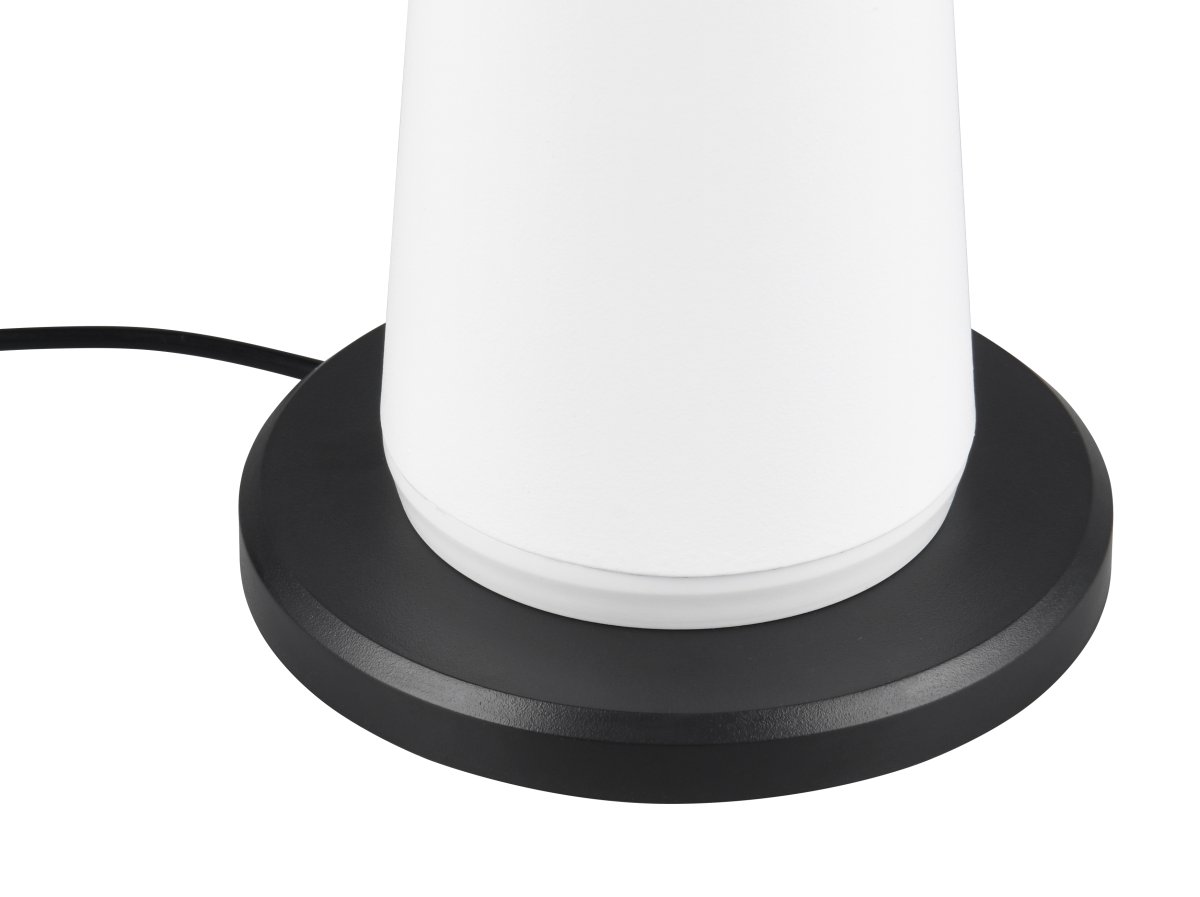 Fungo 30cm Wit Draagbare Van Trio Lighting - De draagbare tafellamp Fungo combineert een tijdloos design met innovatieve functies, waardoor het een favoriet is onder de oplaadbare lampen.