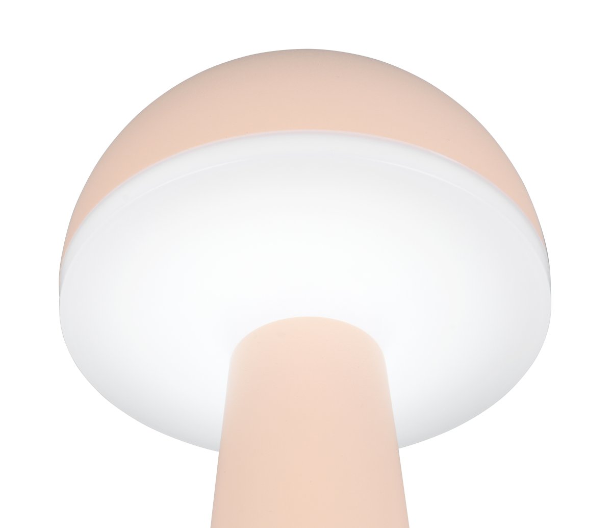 Fungo 30cm Zand Draagbare Van Trio Lighting - De draagbare tafellamp Fungo combineert een tijdloos design met innovatieve functies, waardoor het een favoriet is onder de oplaadbare lampen.