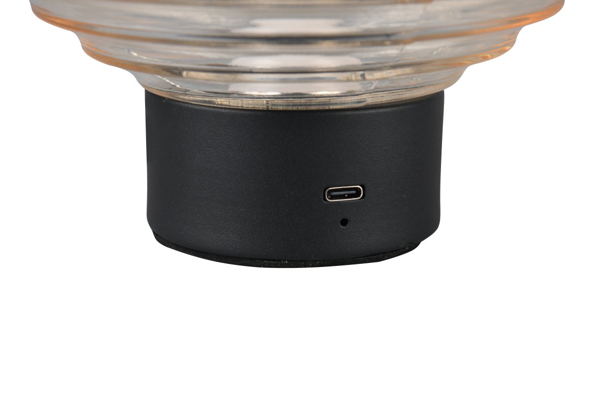 Earl 14cm Amber Draagbare Van Trio Lighting - 