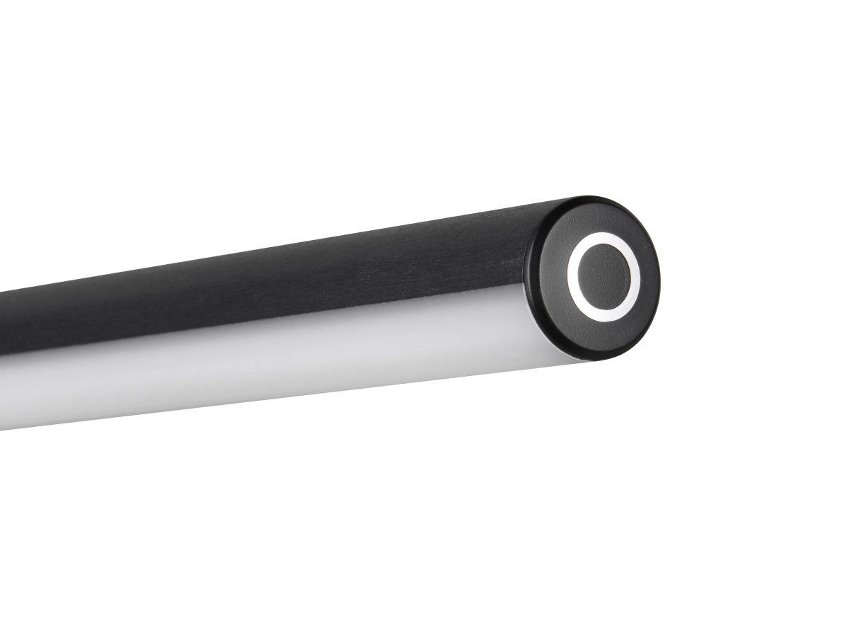 Nevada Zwart klemlamp Van Trio Lighting - Met de geïntegreerde dimmer kunt u de helderheid individueel aanpassen, terwijl de instelbare lichtkleur voor de juiste sfeer zorgt.