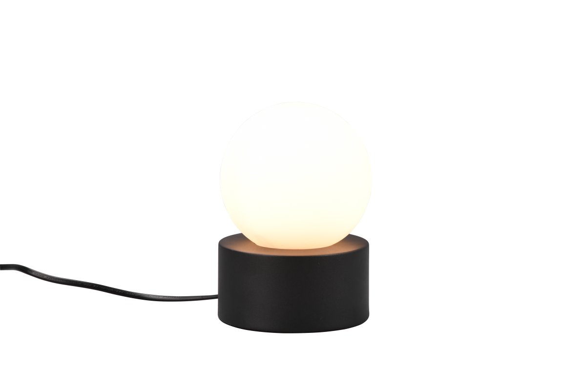 Countess 17cm Zwart tafellamp Van Trio Lighting - 