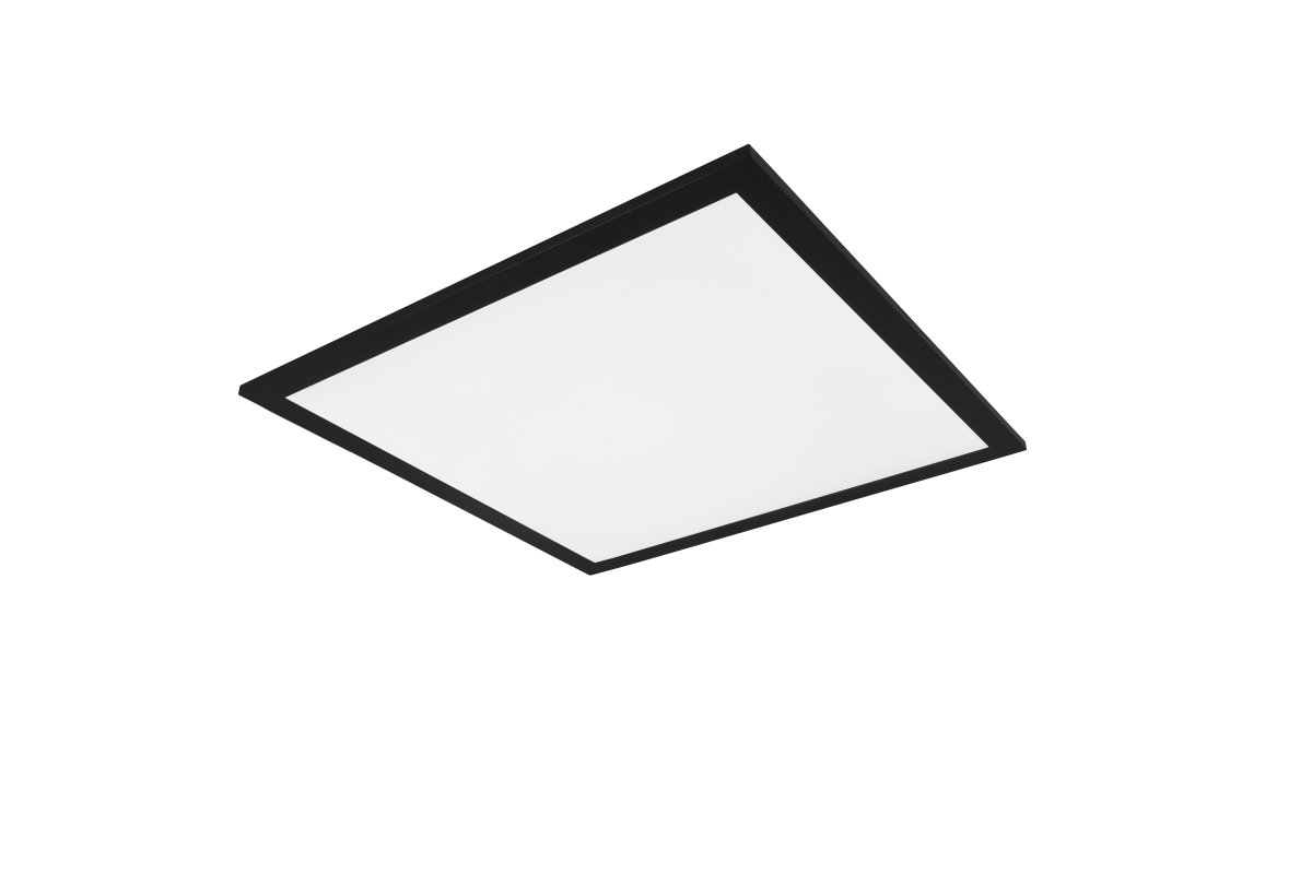 Alpha 45cm Zwart plafondlamp Van Trio Lighting - 