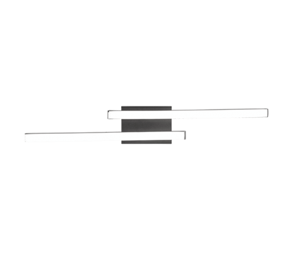 Route 56cm Zwart plafondlamp Van Trio Lighting - 