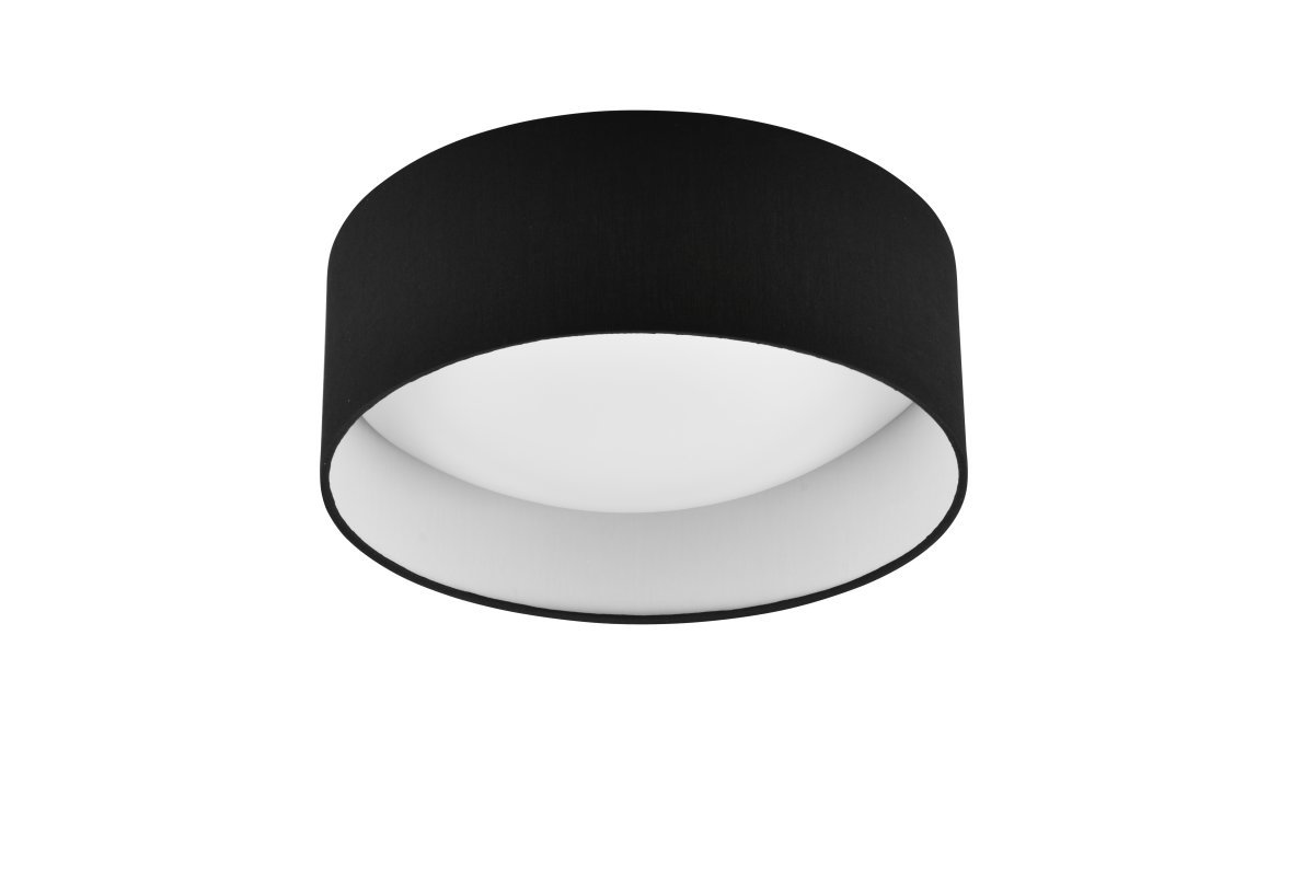 Locarno Ø30 Zwart plafondlamp Van Trio Lighting - 