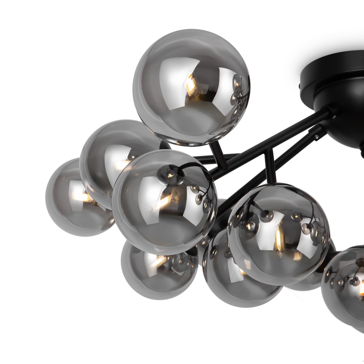 Dallas 20 Zwart plafondlamp Van Maytoni - 