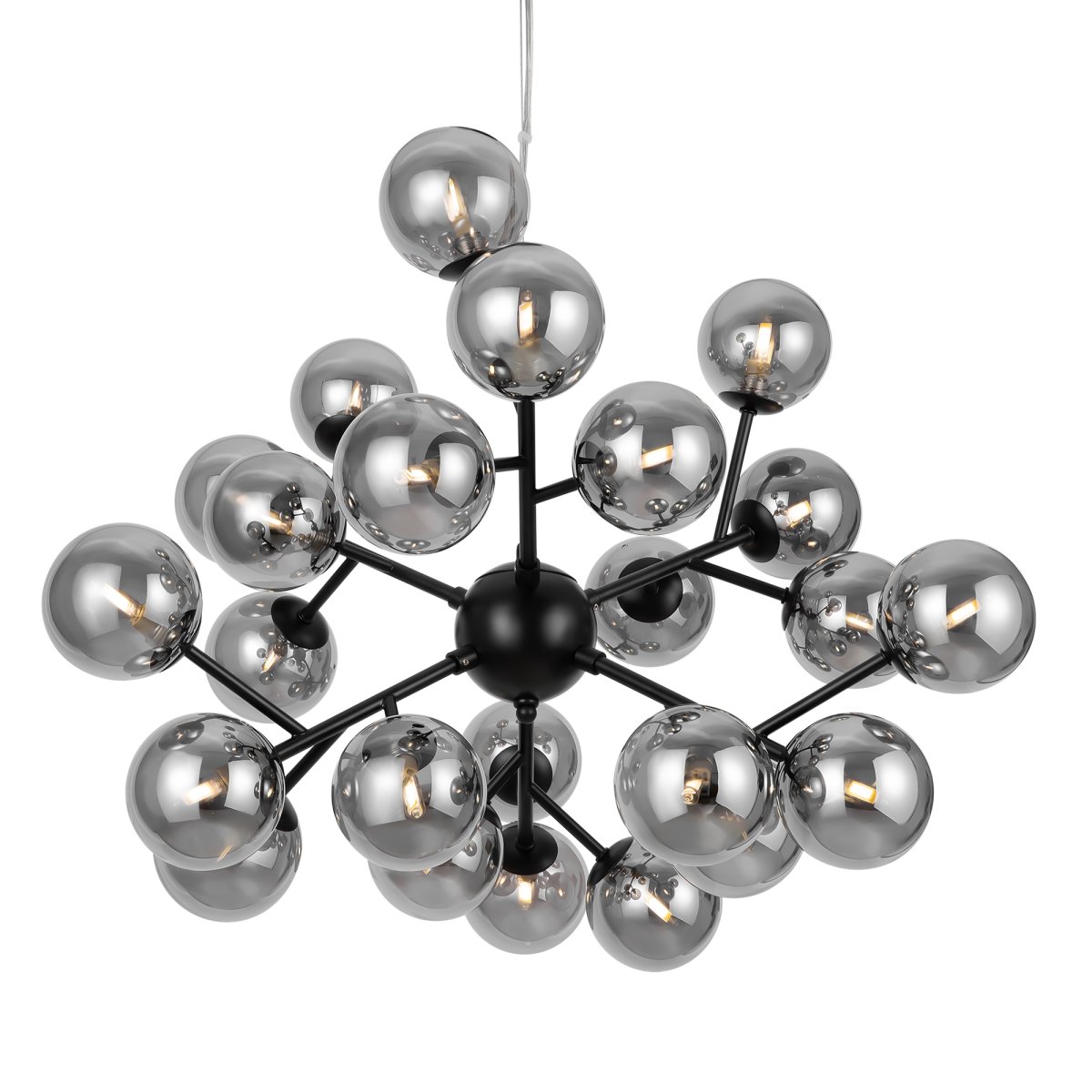 Dallas Ø65 Zwart hanglamp Van Maytoni - 