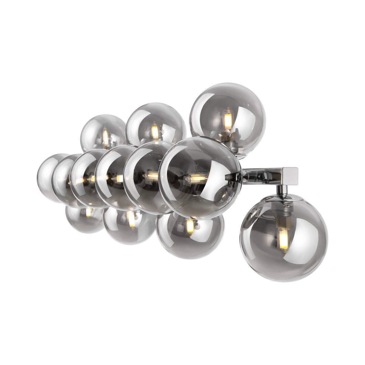 Dallas 95cm Chroom wandlamp Van Maytoni - Creëer een verfijnde en uitnodigende sfeer met Dallas, een lamp die uw huis met klasse en finesse verlicht.