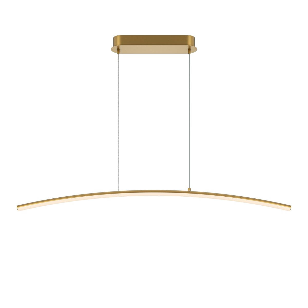 Light Reflection 98cm Messing hanglamp Van Maytoni - De kleurtemperatuur kan worden aangepast van 2600K warmgeel licht tot 3500K warmwit licht, waardoor u het licht perfect kunt aanpassen aan uw stemming.