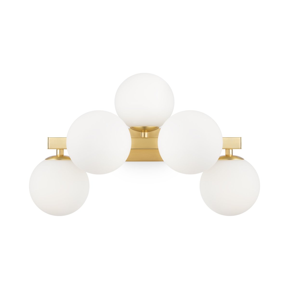 Dallas 40cm Goud wandlamp Van Maytoni - Cre&euml;er een verfijnde en uitnodigende sfeer met Dallas, een lamp die uw huis met klasse en finesse verlicht.