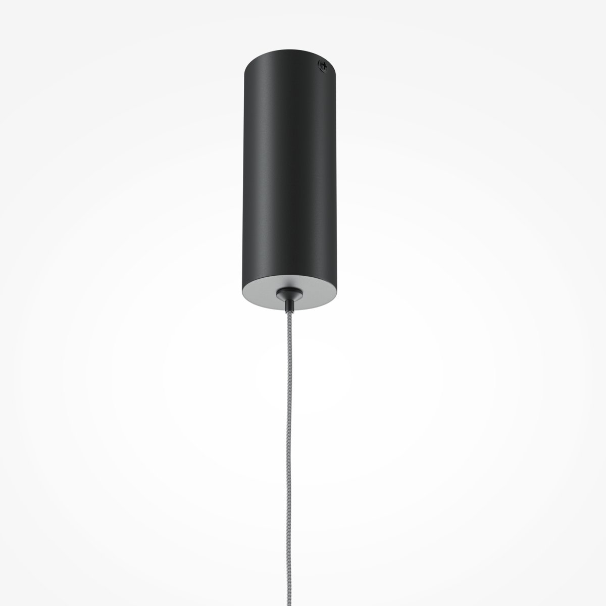 Halo 80cm Zwart hanglamp Van Maytoni - De eenvoudige en elegante vorm maakt het een veelzijdige verlichtingsoplossing die past bij zowel moderne als industriële interieurs, terwijl het ook een discreet stijlstatement is.