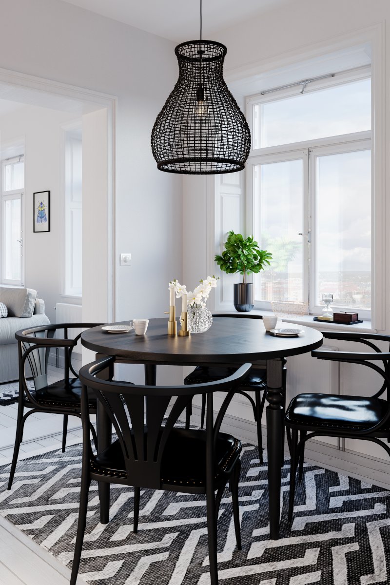 Seagrass Ø50 Zwart hanglamp Van By Rydéns - Heeft uw huis een natuurlijke stijl en wilt u een eenvoudige, mooie lamp die de sfeer versterkt?