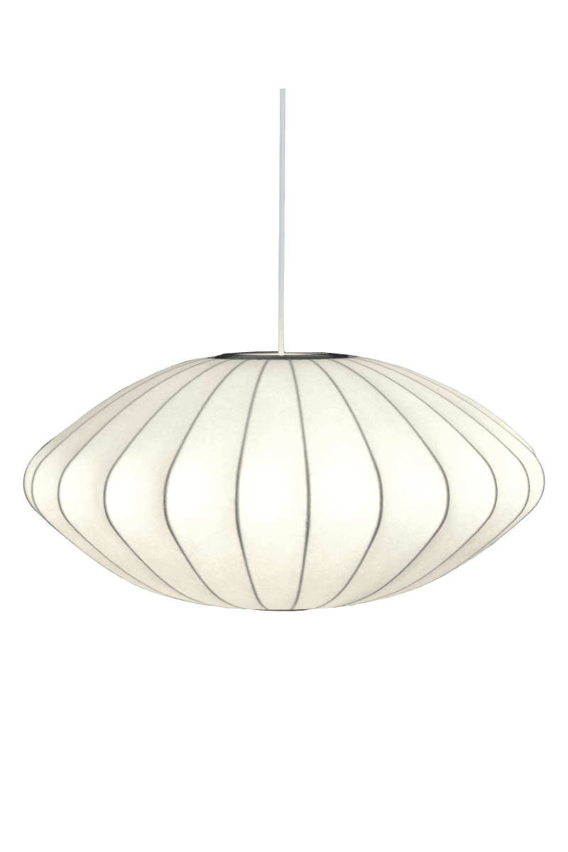 Josefine Ø65 Wit hanglamp Van Aneta Lighting - De Josefine hanglamp is een elegante lamp met een zachte en harmonieuze vorm die de kamer een aangename uitstraling geeft.