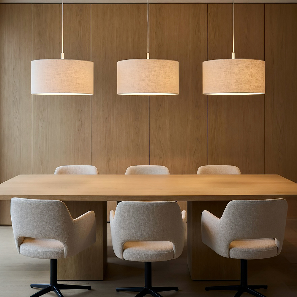 Soft Ø44 Wit/zand hanglamp Van Belid - De Soft hanglamp is een stijlvolle lamp met een zacht afgeronde vorm die een warm en aangenaam licht verspreidt.
