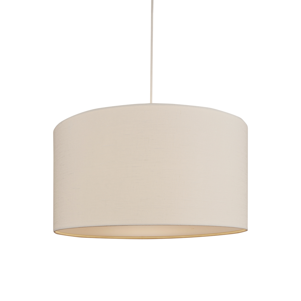 Soft Ø60 Wit/zand hanglamp Van Belid - De Soft hanglamp is een stijlvolle lamp met een zacht afgeronde vorm die een warm en aangenaam licht verspreidt.