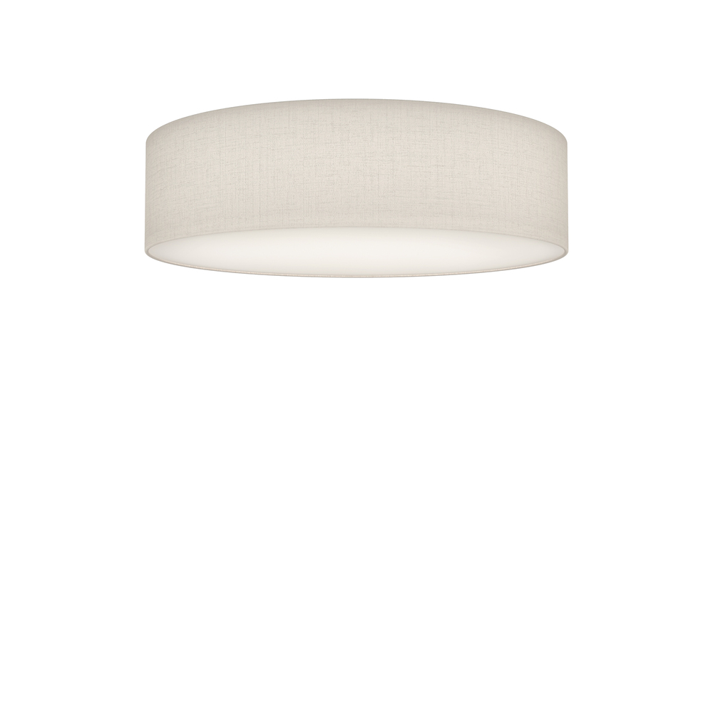  Soft Ø44 Wit linnen plafondlamp Van Belid - Soft is een stijlvolle plafondlamp die een zacht en aangenaam licht in de kamer verspreidt.