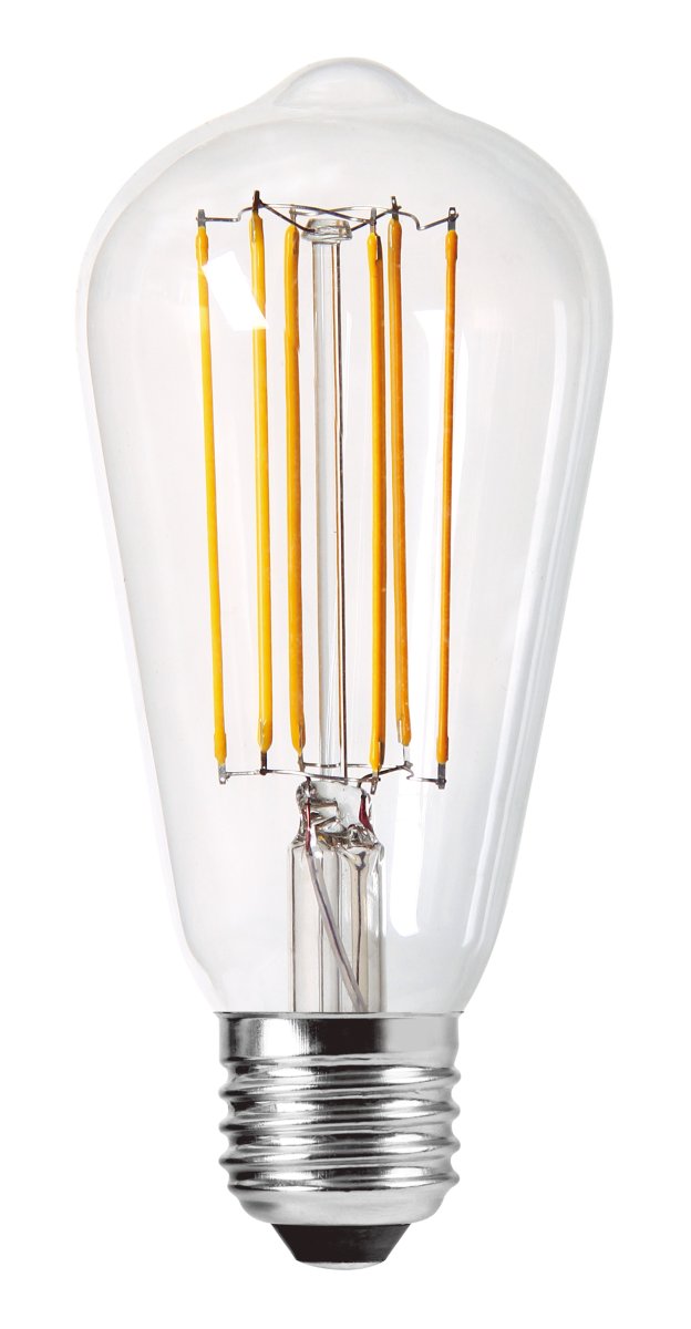 LED E27 unitherm 4W Transparant Van Lampan - Dimbare Unitherm E27-lichtbron van 4W.