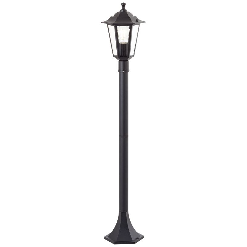 Carleen 100cm Zwart lichtpaaltjes Van Brilliant - Carleen is een praktische paal die veiligheid en oriëntatie creëert langs tuinpaden en bloemperken.
