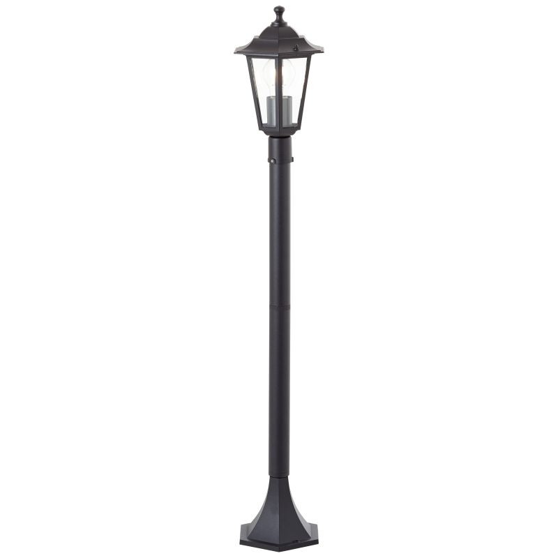 Carleen 100cm Zwart lichtpaaltjes Van Brilliant - Carleen is een praktische paal die veiligheid en oriëntatie creëert langs tuinpaden en bloemperken.