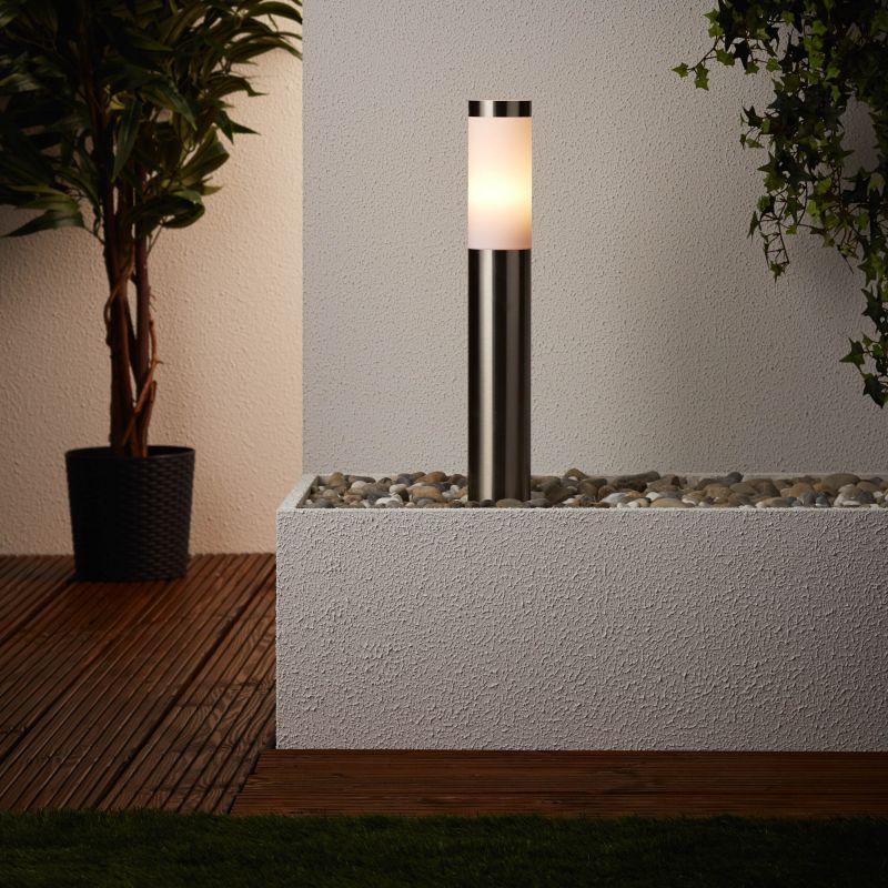 Chorus 50cm Staal lichtpaaltjes Van Brilliant - Chorus palen combineren functionaliteit en een eenvoudig design - een betrouwbare oplossing voor het verlichten van uw buitenomgeving.