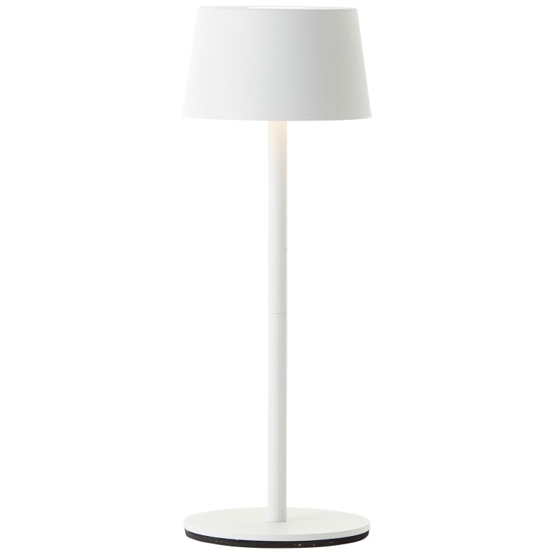 Jona 25cm Wit Draagbare Van Brilliant - De hoogte is ook verstelbaar als je een lamp wilt die korter is dan 25 cm.