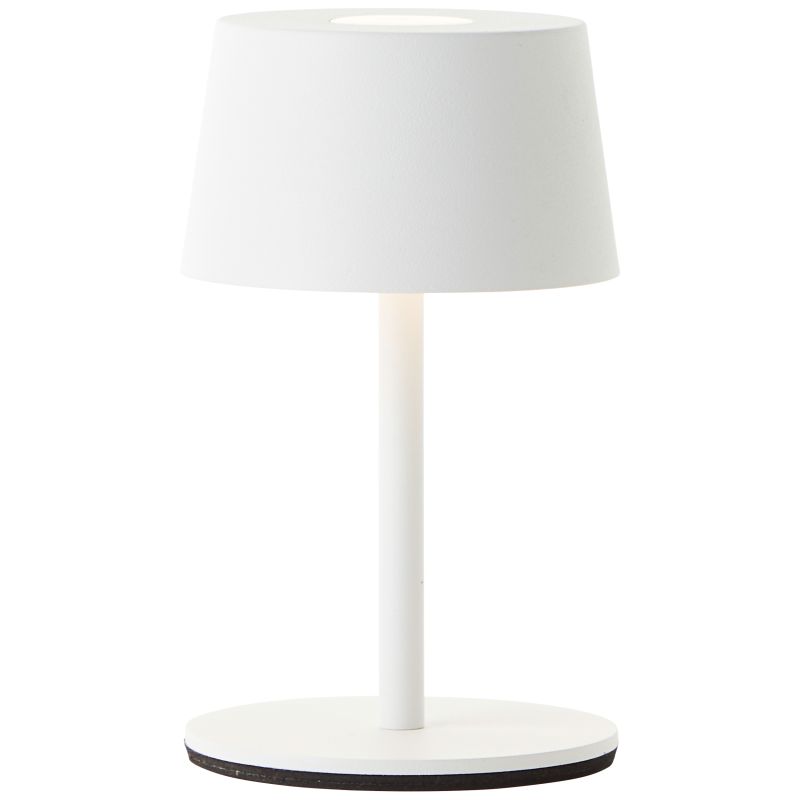 Jona 25cm Wit Draagbare Van Brilliant - De hoogte is ook verstelbaar als je een lamp wilt die korter is dan 25 cm.